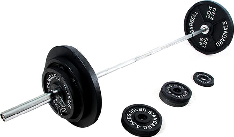 Olympic barbell and weights