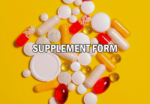 Creatine supplement form