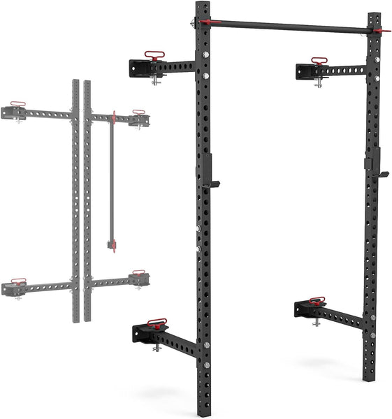 Synergee folding squat rack