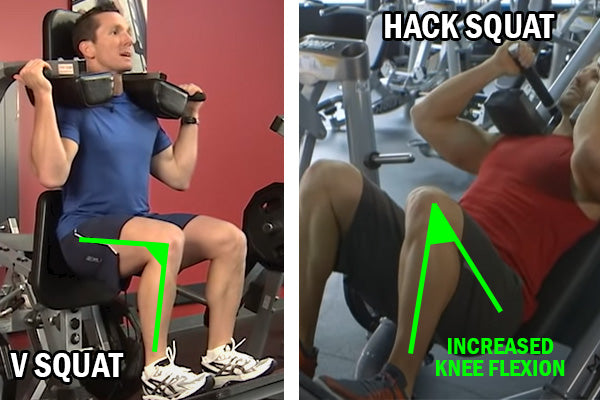 V Squat vs Hack Squat for leg growth