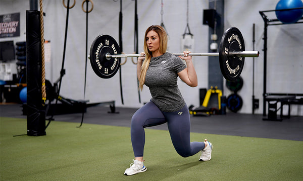 Barbell lunge