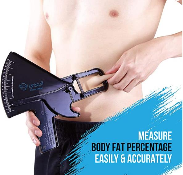 Skin fold calipers to measure weight loss