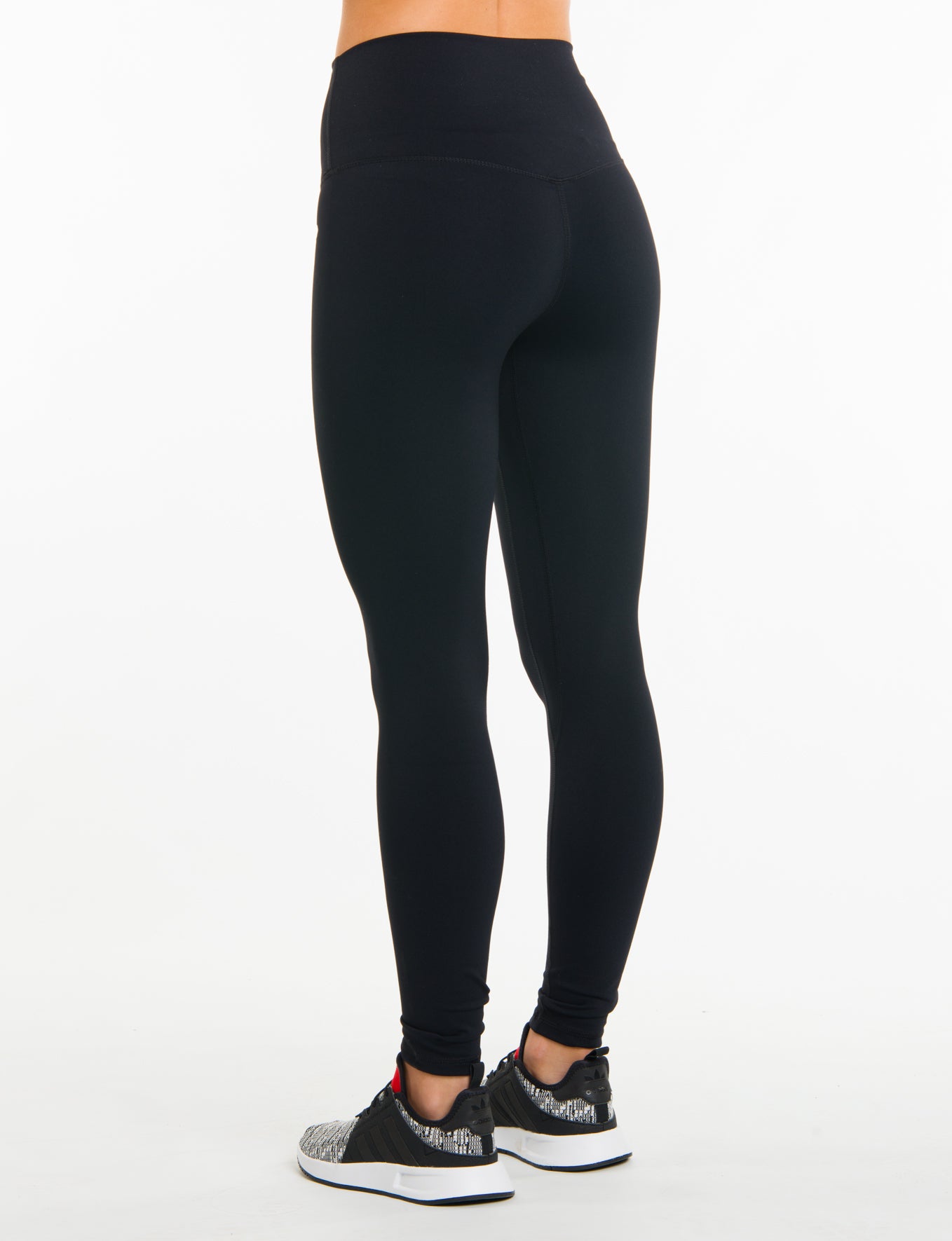 black high waisted gym leggings