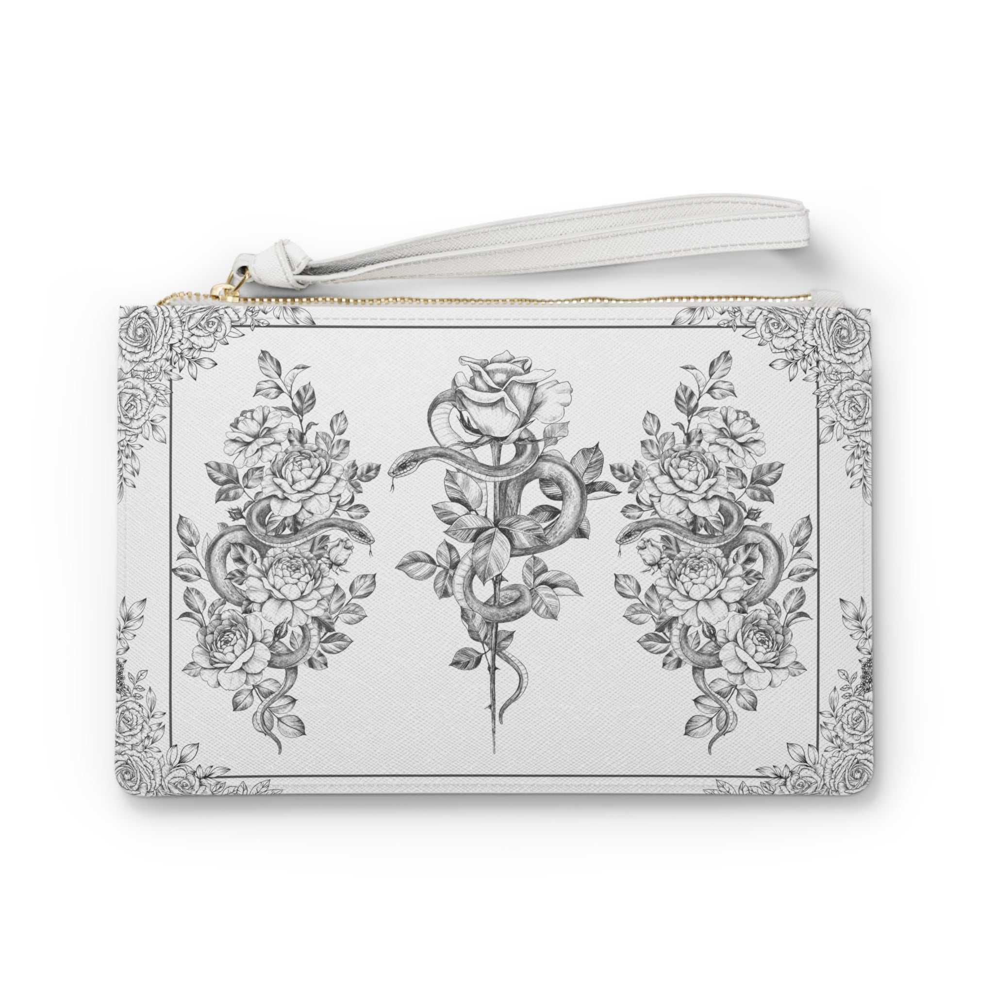 Enchanted Serpent Rose Clutch - GV by Good Vibes product image