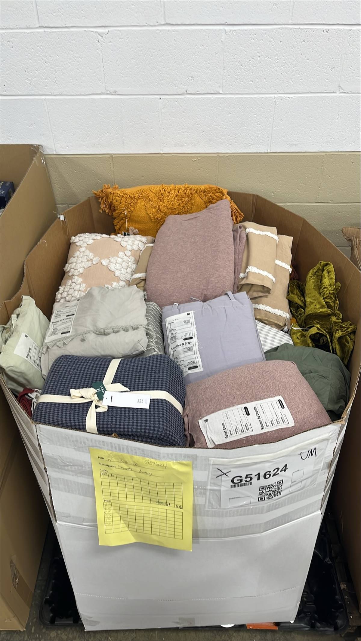 Assorted Bedding: 92% Off Original Retail (G51624)