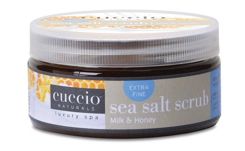 Cuccio - Extra Fine Sea Salt Scrub - Milk & Honey
