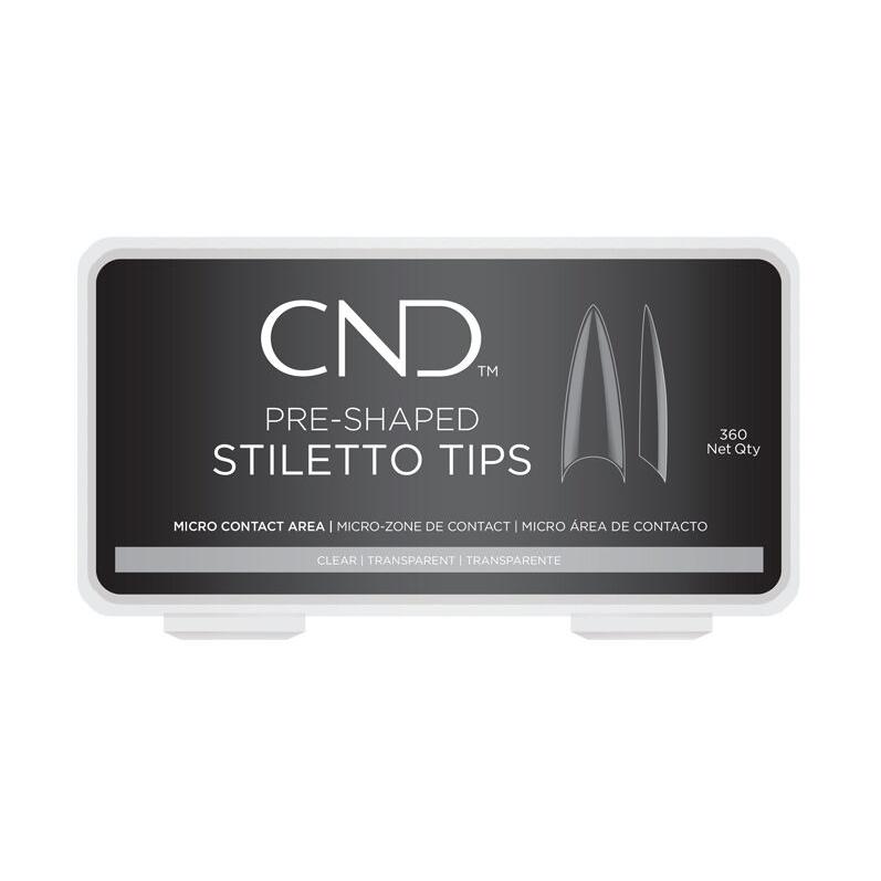 CND Nail Tips - Stiletto 360ct