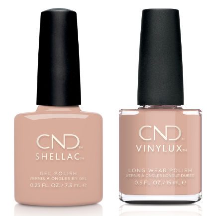 CND Shellac & Vinylux - Silk Slip Dress