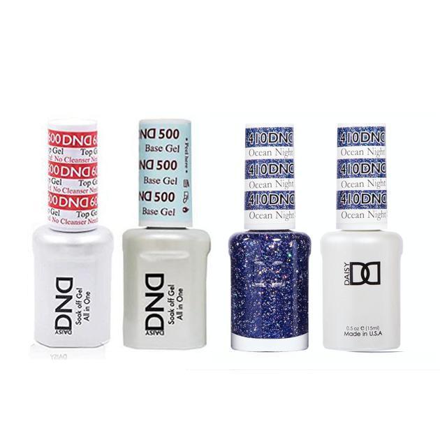 DND - #500#600 Base, Top, Gel & Lacquer Combo - Ocean Star - #410