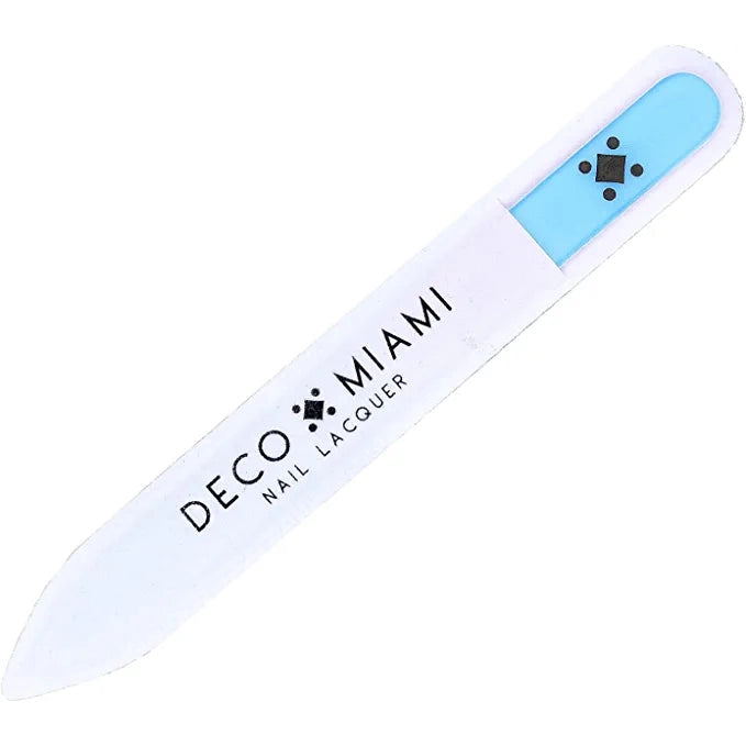 Deco Beauty - Nail Tool - Glass File - Light Blue