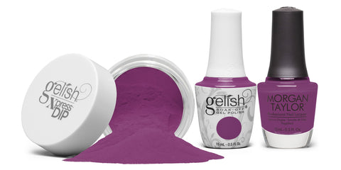 Gelish & Morgan Taylor - Very Berry Clean