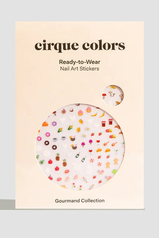 Cirque Colors - Gourmand Collection Ready-To-Wear Nail Art Stickers