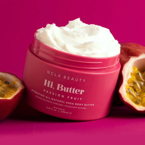 NCLA - Hi, Beauty All Natural Shea Body Butter - Passionfruit