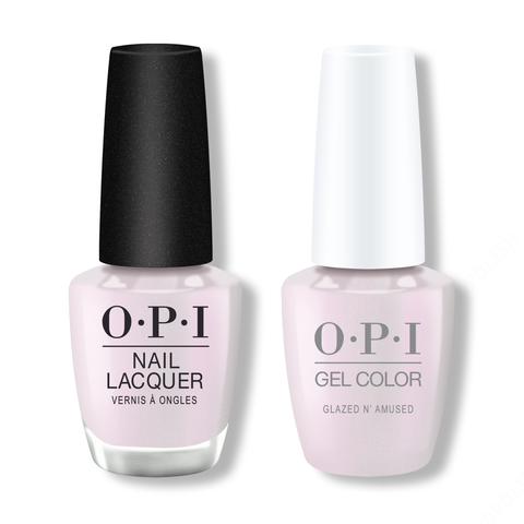 OPI Gel & Lacquer - Glazed N' Amused