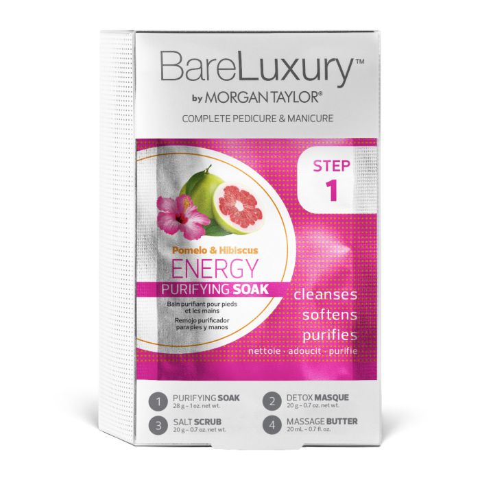 Morgan Taylor - Bare Luxury 4-in-1 Complete Pedicure & Manicure - Energy Pomelo & Hibiscus