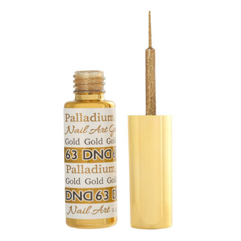 DND Gel Nail Art Palladium Liner - Gold | Beyond Polish