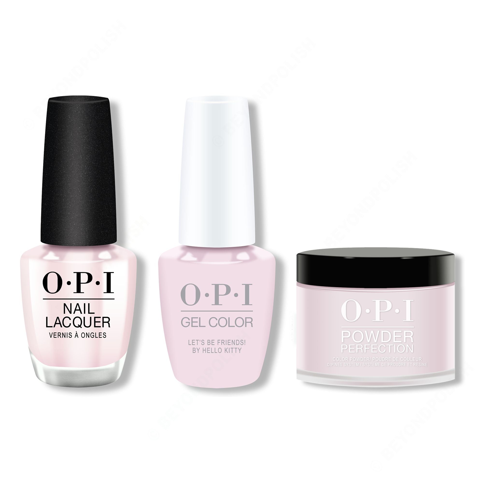 OPI - Gel, Lacquer & Dip Combo - Let's Be Friends