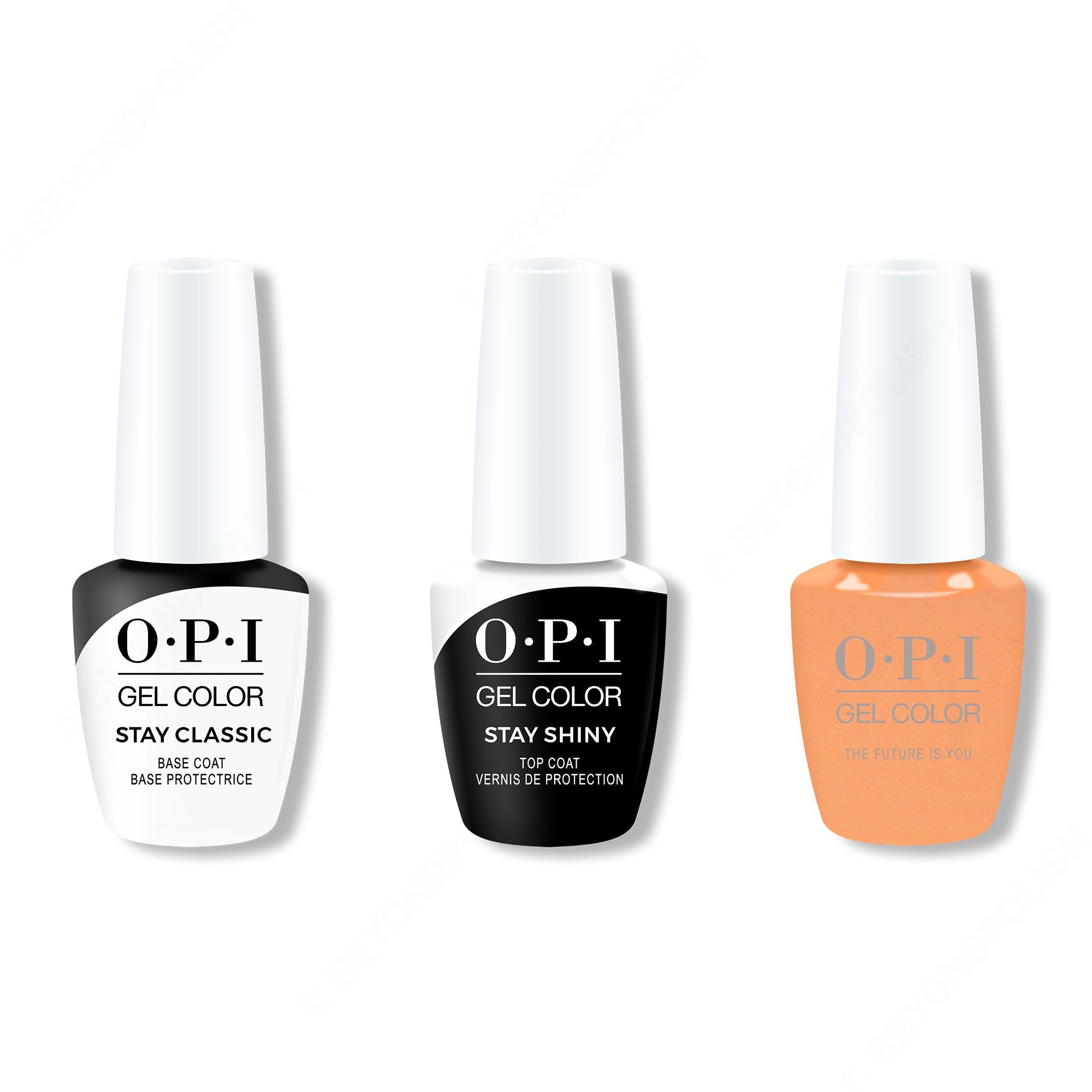 OPI - Gel Color Combo - Stay Classic Base, Shiny Top & The Future is You