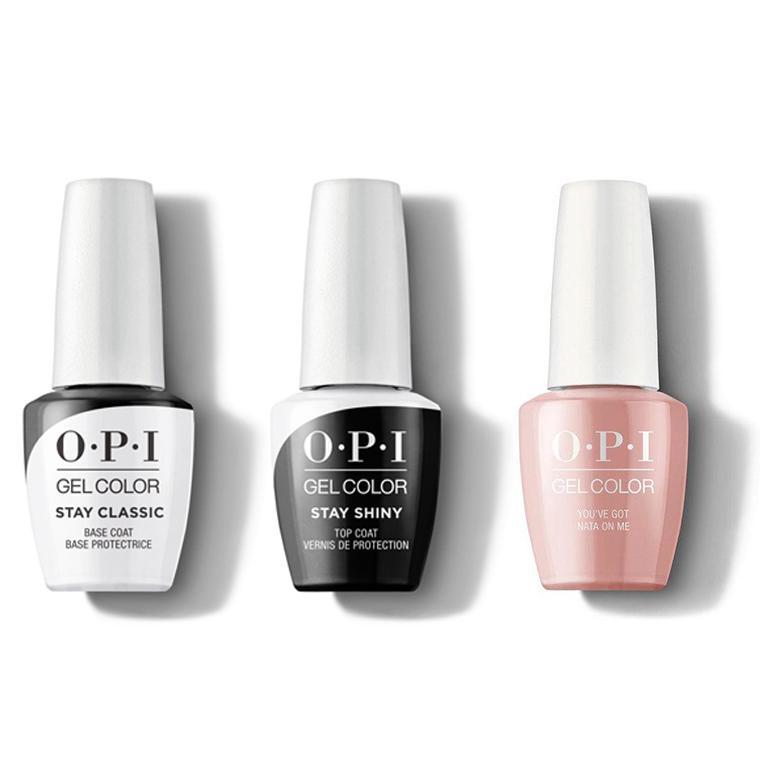 OPI - Gel Color Combo - Stay Classic Base, Shiny Top & Youve Got Nata On Me