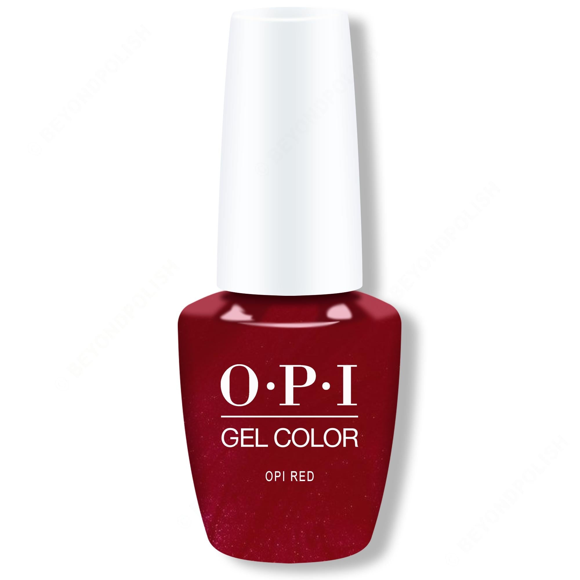 OPI Gel Color - OPI Red 0.5 oz - #GCL72