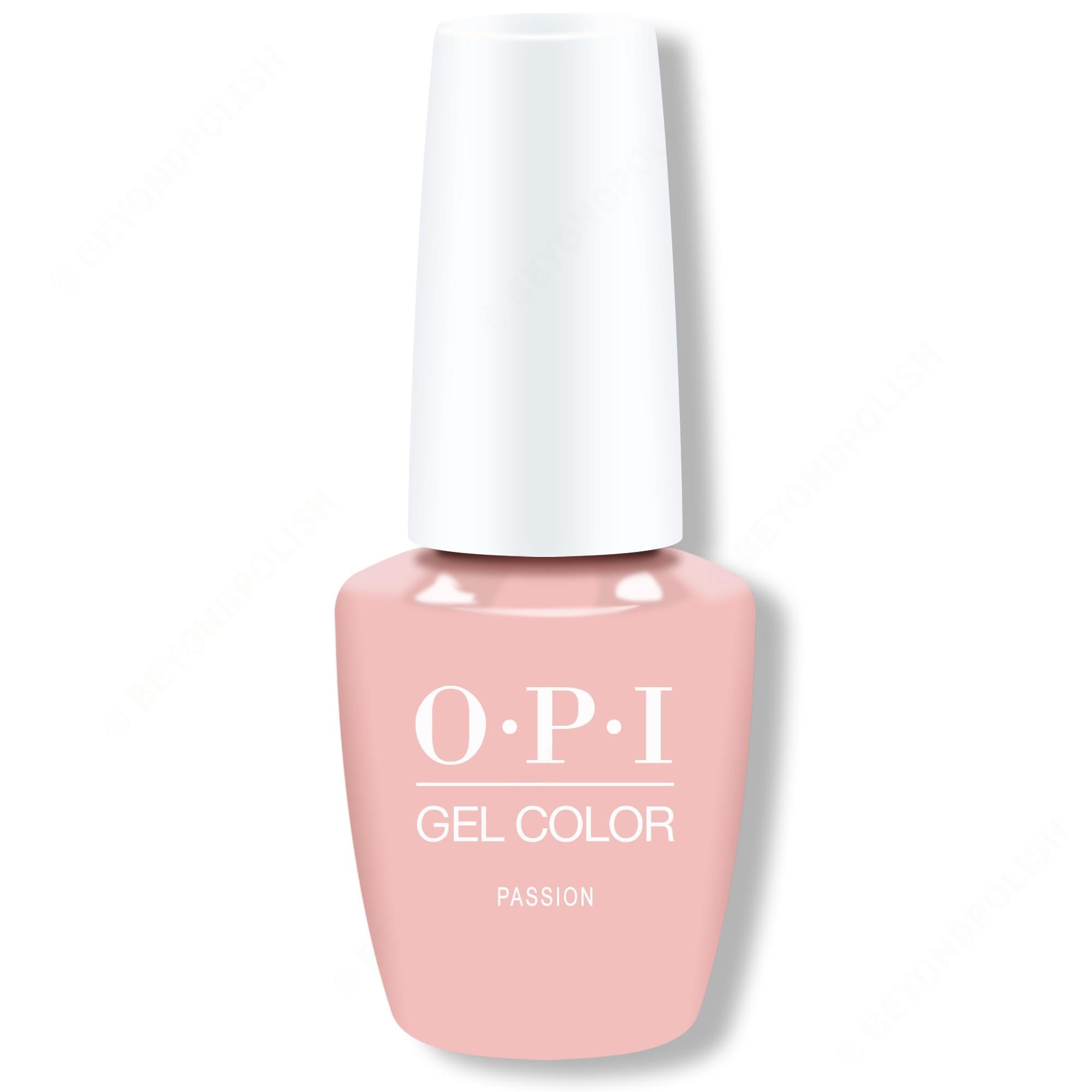 OPI Gel Color - Passion 0.5 oz - #GCH19