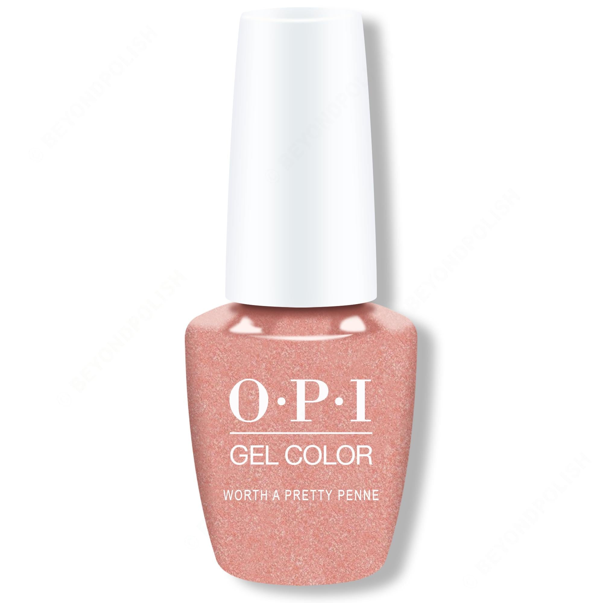 OPI Gel Color - Worth a Pretty Penne 0.5 oz - #GCV27