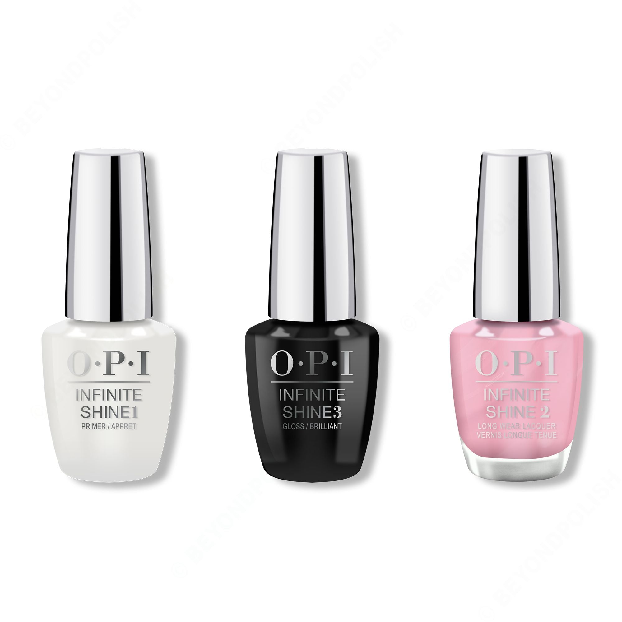 OPI - Infinite Shine Combo - Base, Top & (P)Ink on Canvas
