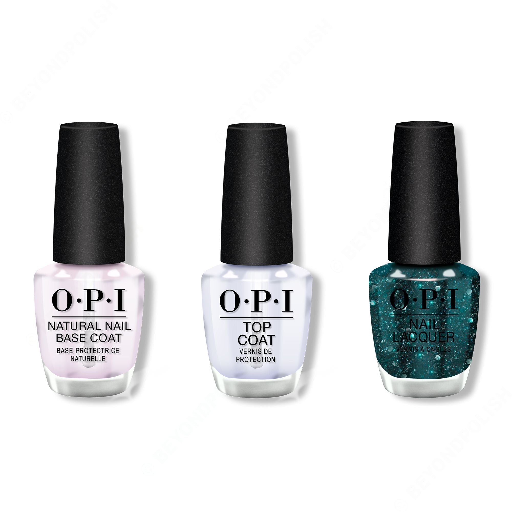 OPI - Nail Lacquer Combo - Base, Top & OPI'm a Gem