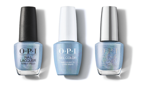 OPI Nail Lacquer, GelColor & Infinite Shine - Angels Flight to Starry Nights