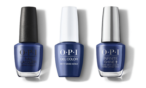 OPI Nail Lacquer, GelColor & Infinite Shine - Isn't It Grand Avenue?