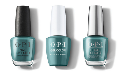 OPI Nail Lacquer, GelColor & Infinite Shine - My Studio's On Spring