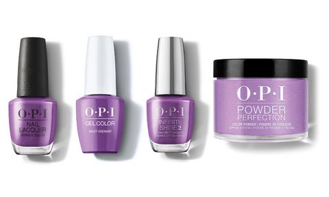 OPI Nail Lacquer, GelColor & Infinite Shine - Violet Visionary