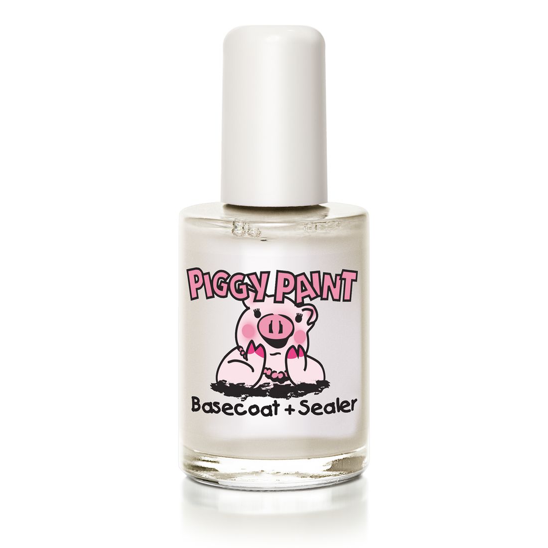 Piggy Paint Nail Polish - Basecoat + Sealer 0.5 oz