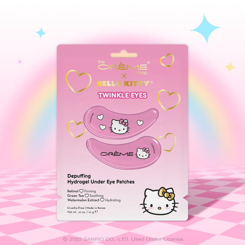 The Creme Shop X Hello Kitty - Twinkle Eyes Depuffing Hydrogel Under Eye Patches