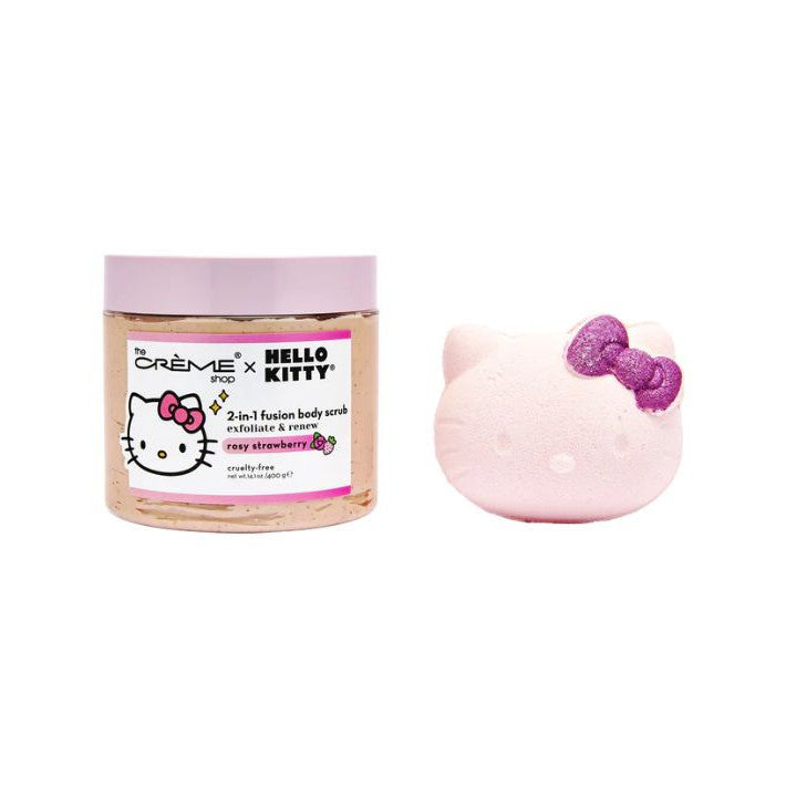 The Creme Shop x Hello Kitty - Silky Spa Set - Rosy Strawberry
