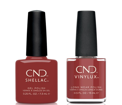 CND Shellac & Vinylux Combo - Books & Beaujolais