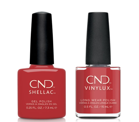 CND Shellac & Vinylux Combo - Soft Flame