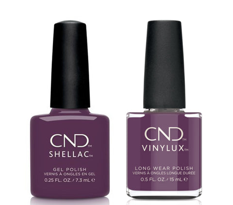 CND Shellac & Vinylux Combo - Verbena Velvet