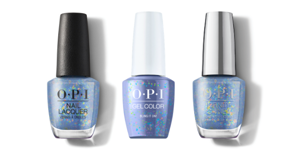 OPI Nail Lacquer, GelColor & Infinite Shine - Bling It On!