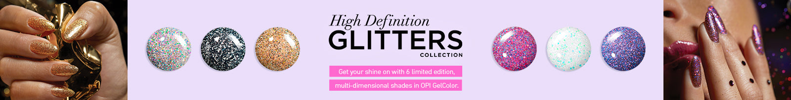 OPI High Definition Glitters Collection