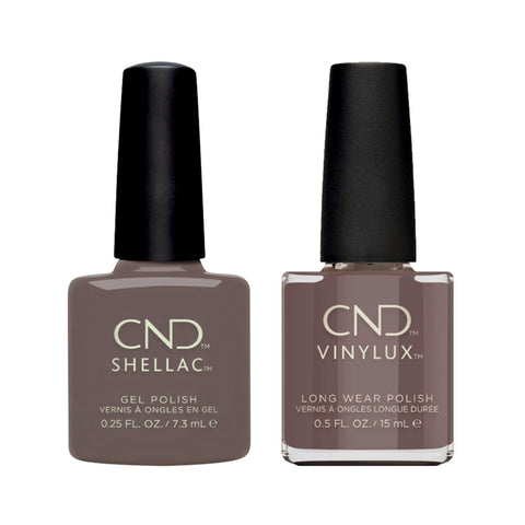 CND Shellac & Vinylux - Above My Pay Gray-ed