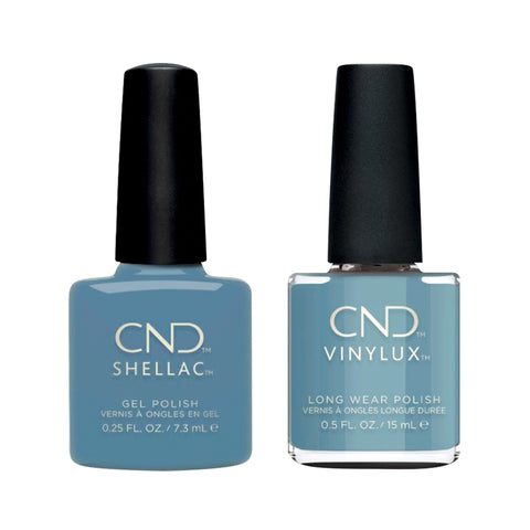 CND Shellac & Vinylux - Frosted Seaglass 