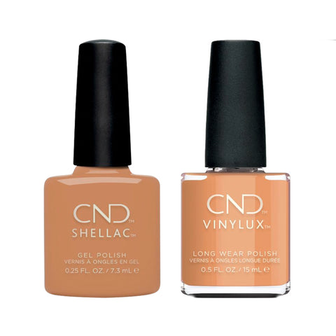 CND Shellac & Vinylux - Running Latte