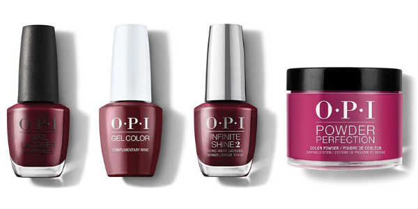 OPI Nail Lacquer, GelColor, Infinite Shine & Powder Perfection - Complimentary Wine