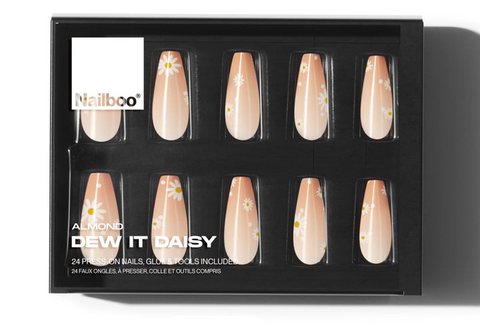 Nailboo - Press On Nails - Dew It Daisy