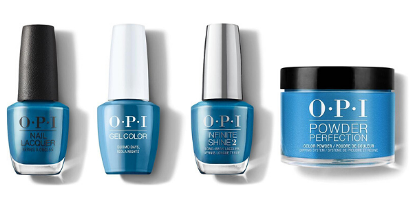 OPI Duomo Days, Isola Nights - Nail Lacquer, GelColor, Infinite Shine & Powder Perfection