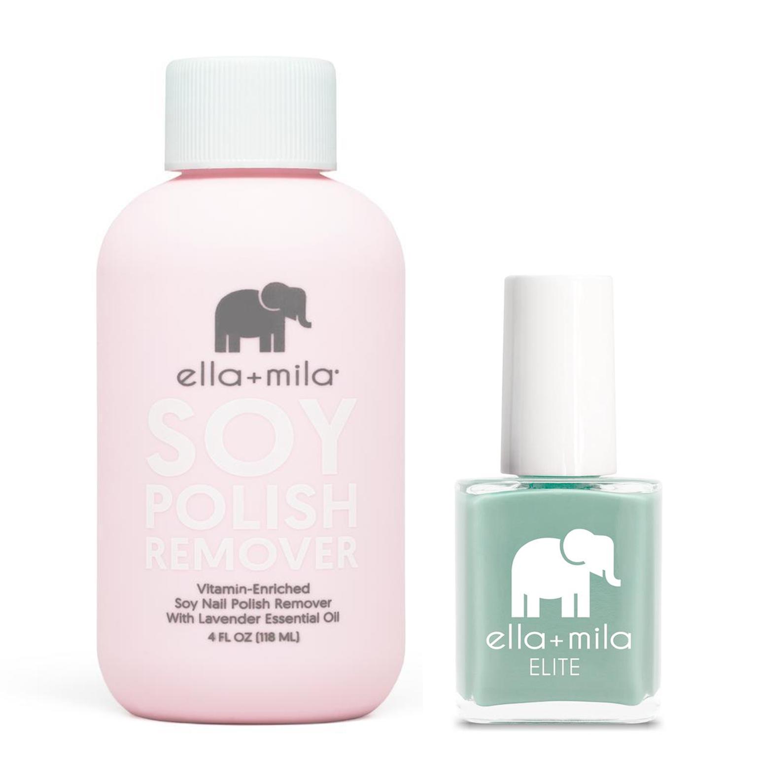 ella+mila - Soy Polish Remover & First Class - .45oz