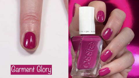 Essie Gel Couture Garment Glory - swatch by @livwithbiv