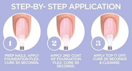 How To Apple Gelish Foundation Flex Soak-Off Rubber Base Nail Gel