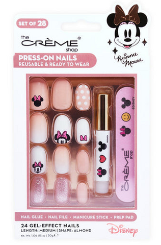 The Creme Shop x Disney - Minnie Press-On Nails Pink